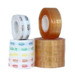 Set Inchidere Pungi - Banda Adeziva + Banda Hartie Multicolora, 1+1 Buc