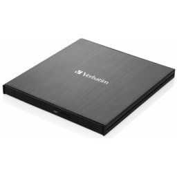 VERBATIM 43886 External Slimline extern CD/DVD scriitor negru