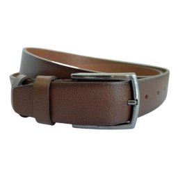 Curea barbati, casual, eleganta, din piele naturala, Maro - CK13M