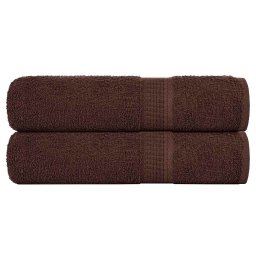 Prosoape de mana 2 buc maro 50x100 cm 360 g/m² 100% bumbac GartenMobel Dekor