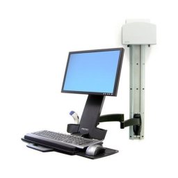 Suport monitor Ergotron 200 Series 45-230-200, 24inch, Negru