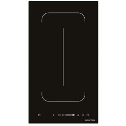 Plita cu inductie MPM-30-IM-09, Negru, 2 zone, 3500 W