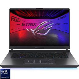 Laptop Gaming ASUS ROG Strix G16 G615LW, Display 16'' 2.5K 2560x1600, Procesor Intel® Core™ Ultra 9 275HX, Memorie RAM 32GB DDR5, Capacitate de stocare 2TB SSD, Placa video dedicata GeForce RTX 5080 16GB, No OS, Eclipse Gray