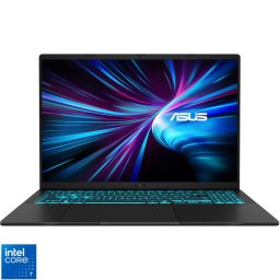 Laptop ASUS V3607VH, Display 16'' WUXGA 1920x1200, Procesor Intel® Core™ 7 240H, Memorie RAM16GB DDR5, Capacitate de depozitare 1TB SSD, Placa video dedicata GeForce RTX 5050 8GB, No OS, Negru