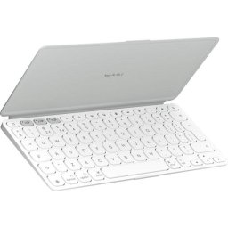 Tastatura Wireless Portabila Logitech Keys-To-Go 2, BT, Multidevice, Apple, Pale Grey