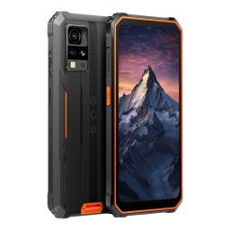 Telefon Mobil Blackview BV4800 Pro, Procesor Unisoc T606, Ecran IPS LCD touchscreen 6.56", 4GB RAM, 128GB Flash, Camera Duala 16 + 2 MP, Wi-Fi, 4G, Dual Sim, Android, Negru/Portocaliu