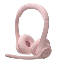 Casti Logitech Bluetooth Zone 300, on-ear, Rose