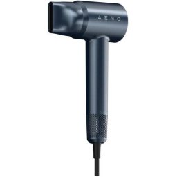 Uscator de par Aeno AHD0003, 1500W, 5 trepte,temperatura, 2 viteze, 110000 rpm, Albastru inchis