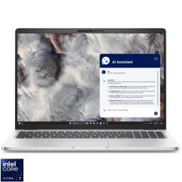 Laptop DELL Pro 16 Plus PB16250, Display 16'' FHD+ 1920x1200, Procesor Intel® Core™ Ultra 7 265U, Memorie RAM 16GB DDR5, Capacitate de stocare 512GB SSD, Placa video integrata Intel Graphics, Windows 11 Pro, Gri