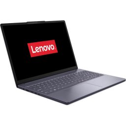 Laptop Lenovo IdeaPad Slim 3 15ARP10, Display 15.3" WUXGA 1920x1200, IPS, Procesor AMD Ryzen™ 5 7535HS, Memorie RAM 24 GB, Capacitate de stocare 512 GB SSD M.2, Placa video integrata AMD Radeon 660M Graphics, Free DOS, Gri (INT Keyboard)
