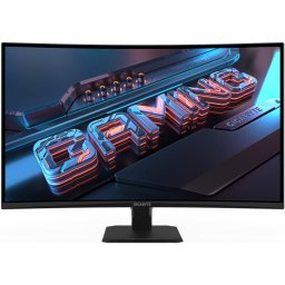 Monitor pentru gaming LED GIGABYTE GS32QCA Curbat, Display 31.5" QHD 2460x1440, VA, 1 ms, 180 Hz, HDR, Negru