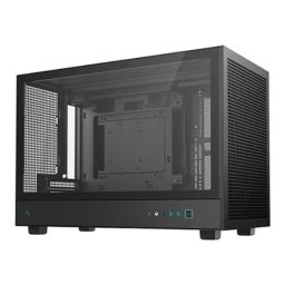 Carcasa DeepCool CH260, Mini Tower, 4 sloturi expansiune, Negru