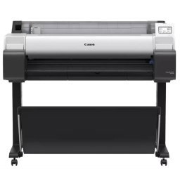 Plotter Inkjet Canon imagePrograf TM-340, A0, 5 Culori, 36"(914 mm), USB, Retea, Wireless, rezolutie max 2400x1200dpi, Negru-Alb