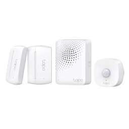 Kit senzori inteligenti wireless TP-Link TAPO T30 KIT, 2.4 GHz, 868 MHz, 120 grade, 7 m, detectie miscare, alarma, control de pe telefon, autonomie 2 ani