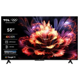 Televizor LED TCL 55V6C, Smart TV, 139 cm, Ultra HD 4K, Google TV, Clasa E