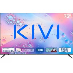 Televizor KIVI 190cm 75inch 75U760QB Ultra HD 4K Smart TV WiFi Negru