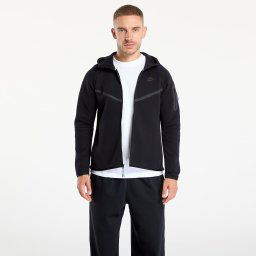 Hanorac Nike Sportswear Tech Fleece Windrunner Women's Full-Zip Hoodie Black/ Black