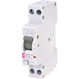 Intrerupator automat cu diferential RCBO KZS-1M-UNI 1P+N 10A/30mA tip A