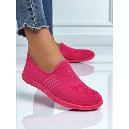 Resti Women's Perseida moccasins comfortable orange fabric for spring and summer
