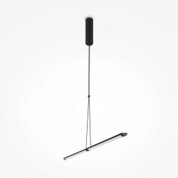 Pendul Supersymmetry P096PL-L11BK1, control smart, 18W LED, L:88,6 cm, negru