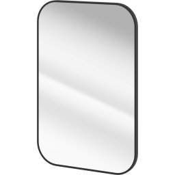 MOKKO Oglindă cu ramă - rectangulara Finisaj: Negru ADM_N801