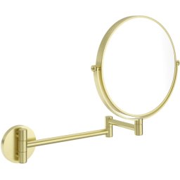 Round Oglindă cosmetică, pe brațul extensiei Finisaj: Auriu periat ADR_R811