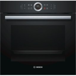 Cuptor HBG633NB1, Electric, Autocuratare EcoClean, 71 l, Clasa A+, Convectie 4D, Grill, Negru