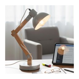 BRILAGI - Lampă de birou FOCUS 1xE27/40W/230V, gri