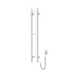 Uscător electric pentru prosoape SILOUETTE 59W 101x16 cm, alb, cu montare pe partea dreaptă