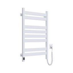 Uscător electric pentru prosoape cu termostat LARGO 168W 80x50 cm, alb, pe partea dreaptă