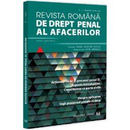 Revista romana de drept penal al afacerilor Nr.1 Ianuarie-Iunie 2025