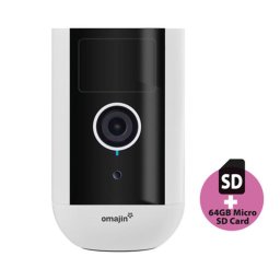 Camera de supraveghere OWC-01-EU, IP55, USB-C, Alb