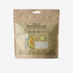 Mâncare deshidratată fără gluten Orez și Pui Curry 120g