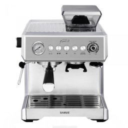 Espressor INTENSE PRIME 20,1350 W, 20 Bar, Capacitate rasnita 200 g, Rezervor apa 2300 ml, Optiune 1 sau 2 cesti de cafea, Reglare si memorare ale cantitatii de cafea, Argintiu