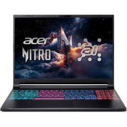 Notebook Nitro V 16S AI ANV16S-41-R7QH AMD Ryzen 7 260 16 inch RAM 16GB SSD 1TB nVidia GeForce RTX 5060 8GB No OS Obsidian Black