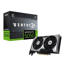 Placa video nVidia GeForce RTX 5050 VENTUS 2X OC 8GB, GDDR6, 128 bit