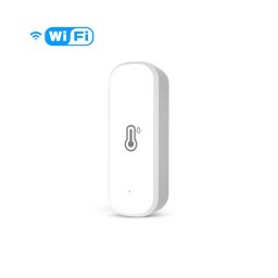 Senzor de temperatura umiditate, ZigBee, Compatibil cu Tuya SmartLife Alexa Echo Google Assistant, Alb SmartWiz