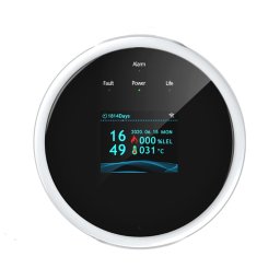 Detector si alarma smart Wifi pentru scurgeri de gaze, compatibil Tuya Smartlife SmartWiz