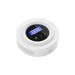 Detector si alarma smart Wifi pentru scurgeri de gaze, Temperatura Reglabila compatibil Tuya Smartlife SmartWiz