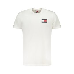 Tricou alb cu mânecă scurtă pentru bărbați