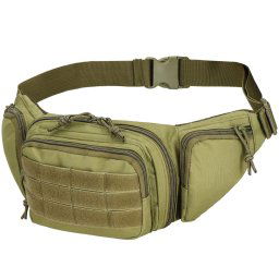 Borseta incapatoare pentru umar sau brau, impermeabila, unisex, 43x15cm, verde Household NewTrend