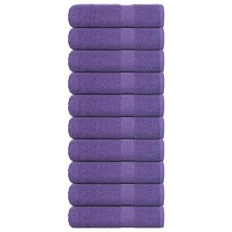 Prosoape de mana 10 buc Violet 50x100 cm 360 g/m² 100% bumbac GartenMobel Dekor