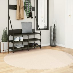 Covor HUARTE, fir scurt, moale si lavabil, bej, Ø 160 cm GartenMobel Dekor