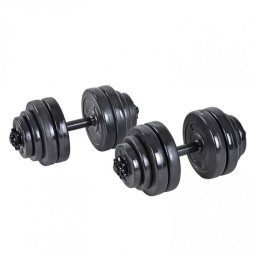 Set gantere reglabile OnWay 2 x 15 Kg