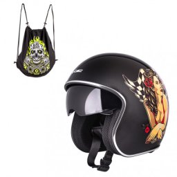 Casca Moto W-TEC V537 Black Heart