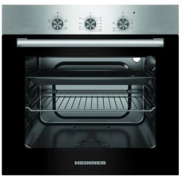 Cuptor electric incorporabil Heinner HBO-S624LTG-IX, 62 litri, A, 4 functii, timer mecanic, inox