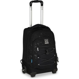 Troller Mitama, 3 compartimente, design negru