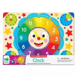 Călătoria Învățării: Să învățăm ceasul puzzle - 12 piese