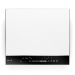 Klarstein DualTone Flex Plită cu inducție, Zonă Flex, Afișaj LED, Control prin glisoare, 7200 W (CP8-KL-DT-60-Fl-Wh)