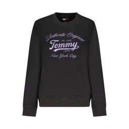 Hanorac negru Tommy pentru femei